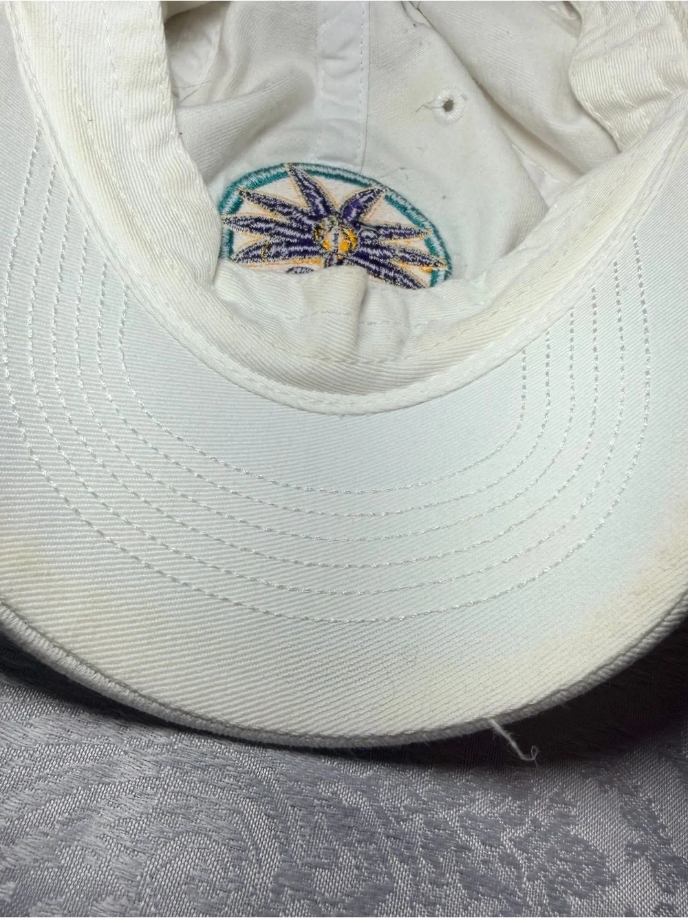 Reebok Los Angeles Sparks white cap with embroidery
